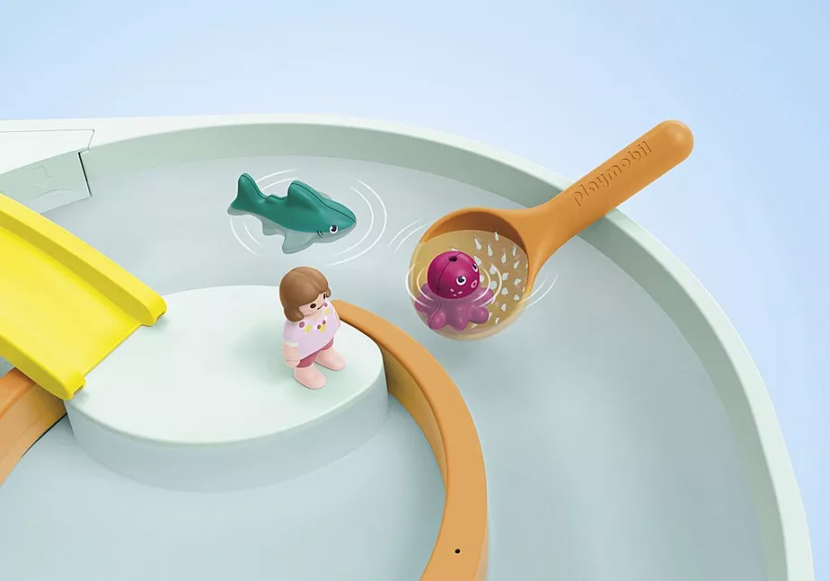 JUNIOR AQUA: Wasserbahn mit Wasserspielplatz und Lerneffekten