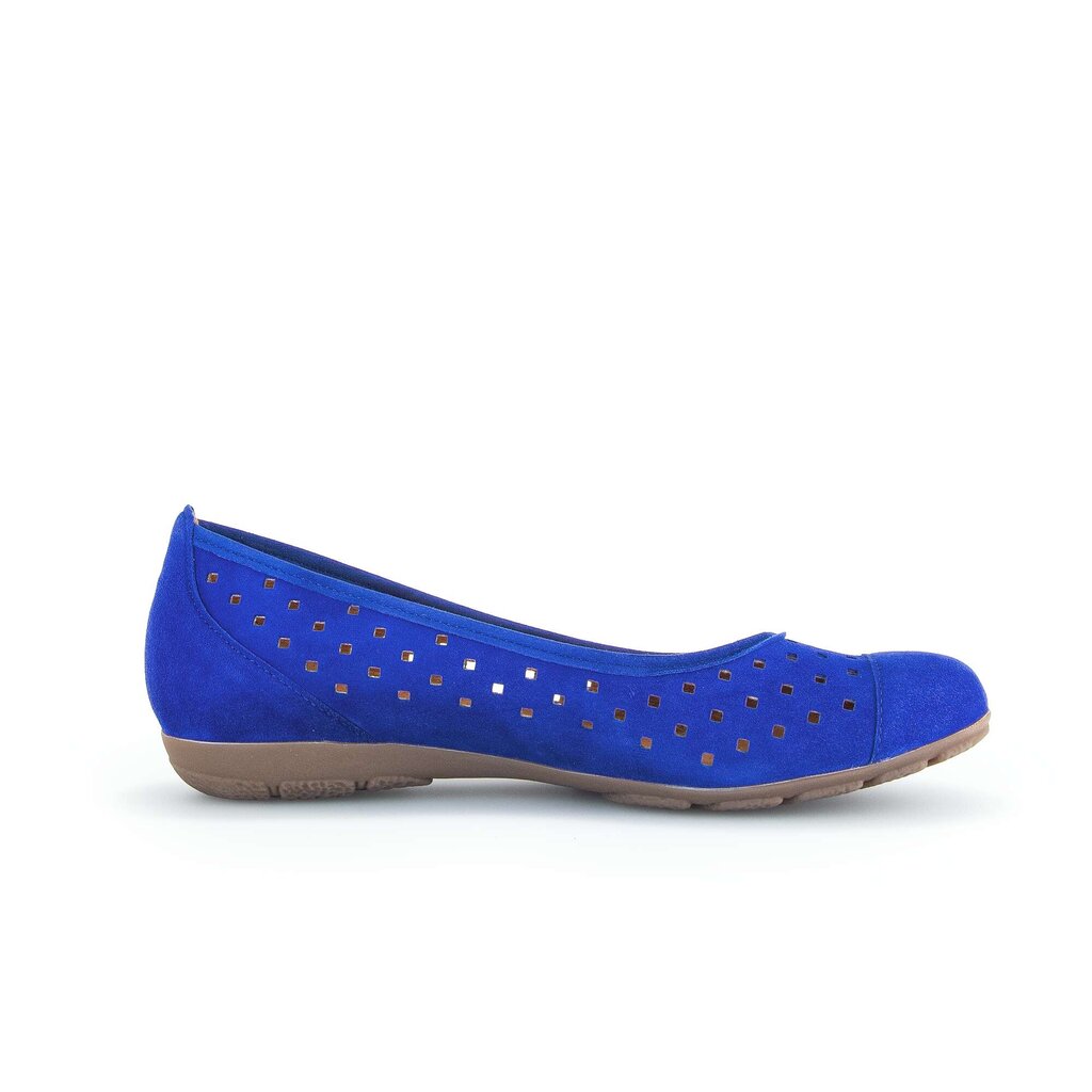 Gabor fashion Sportliche Ballerina blau