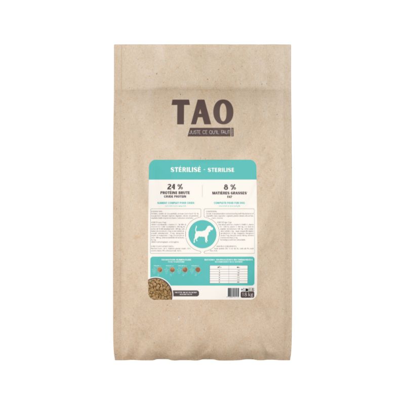 Nutrivet TAO Sterilized Dog mit Rind