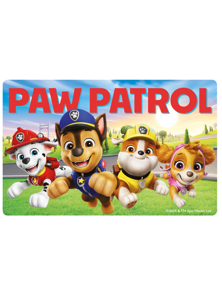 Paw Patrol Paw Patrol Brotdose Paw Crew Lunchbox Butterbrotdose mit Trennwand in blau günstig kaufen onesize