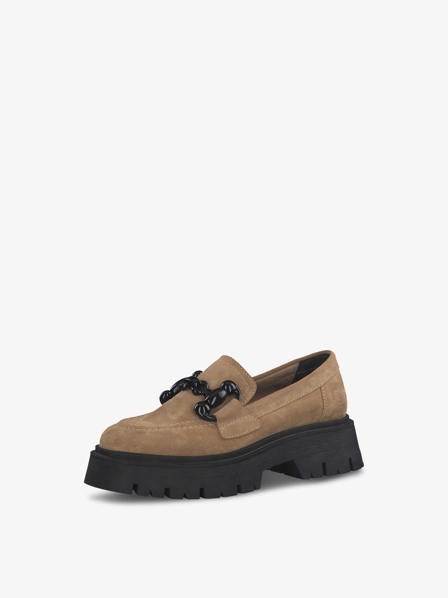 Slipper en cuir - marron