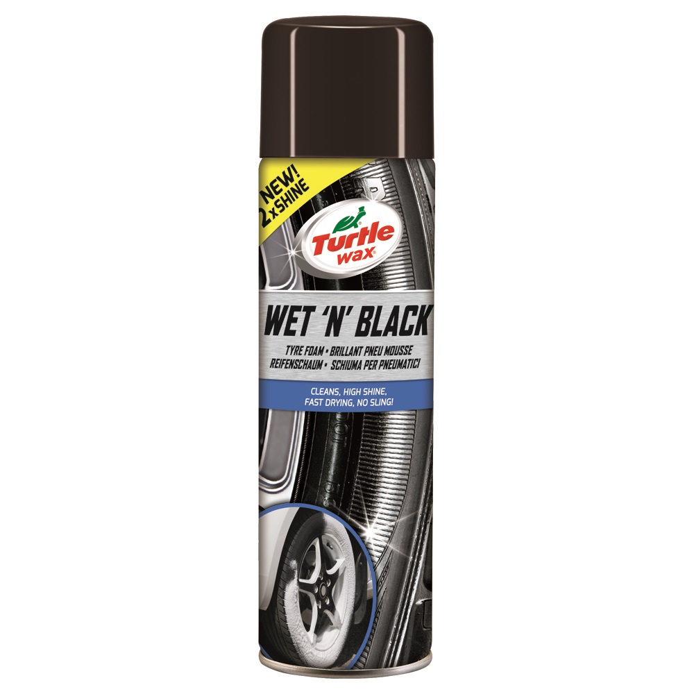 TURTLE WAX - Wet n Black Reifenschaum, 500 ml - ATU