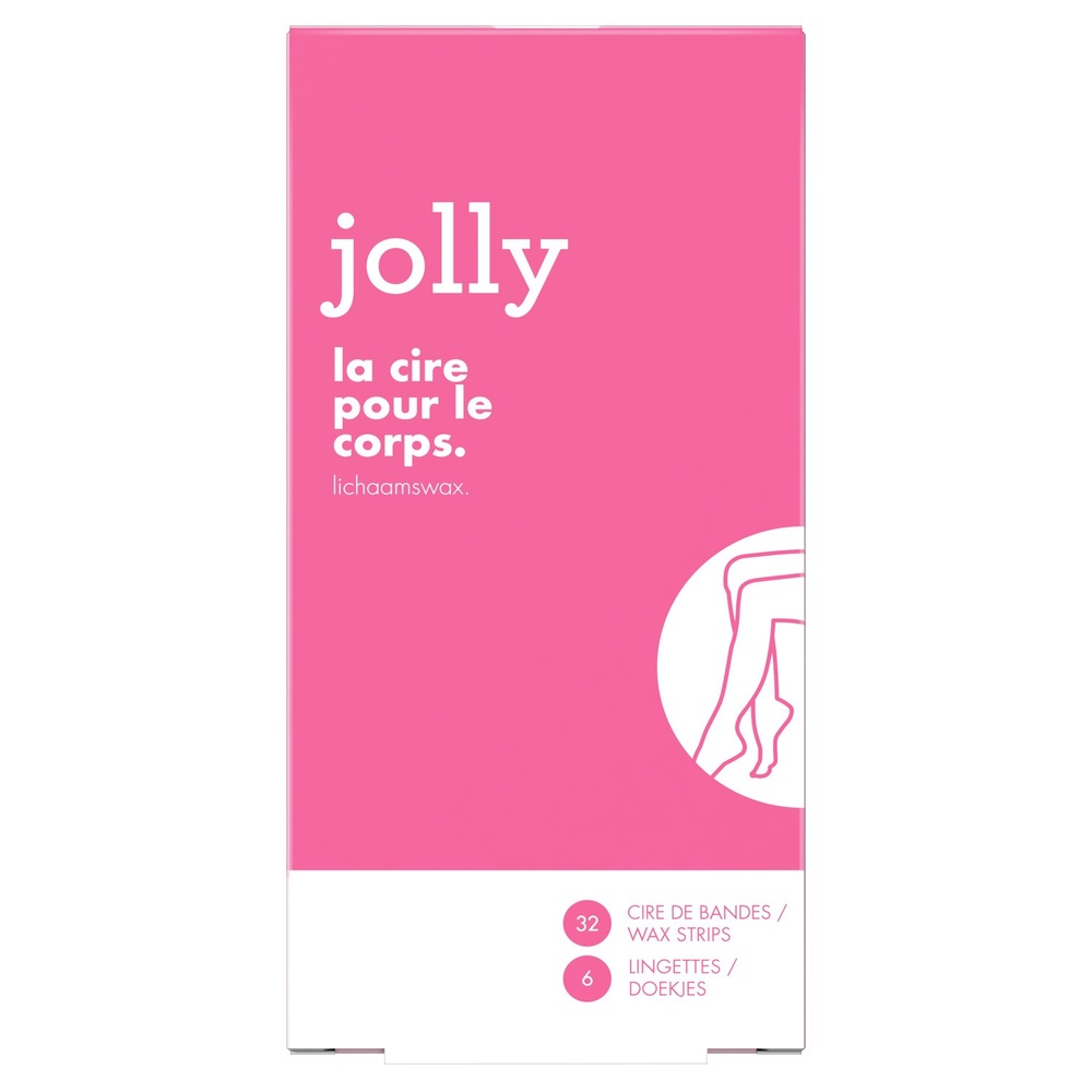 jolly Jolly Bandes De Cire Corps x32 Cire d'Epilation