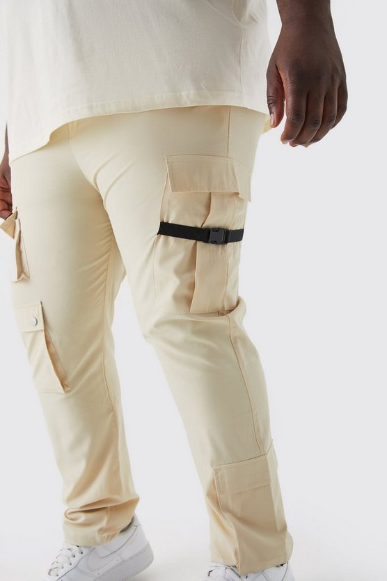 Plus Skinny Cargo-Hose mit Taschen