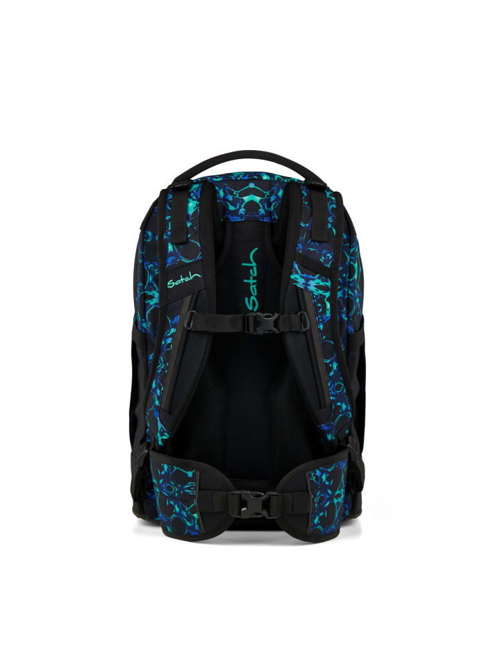 Satch Schulrucksack PACK Caleido Blue in Blau günstig kaufen onesize