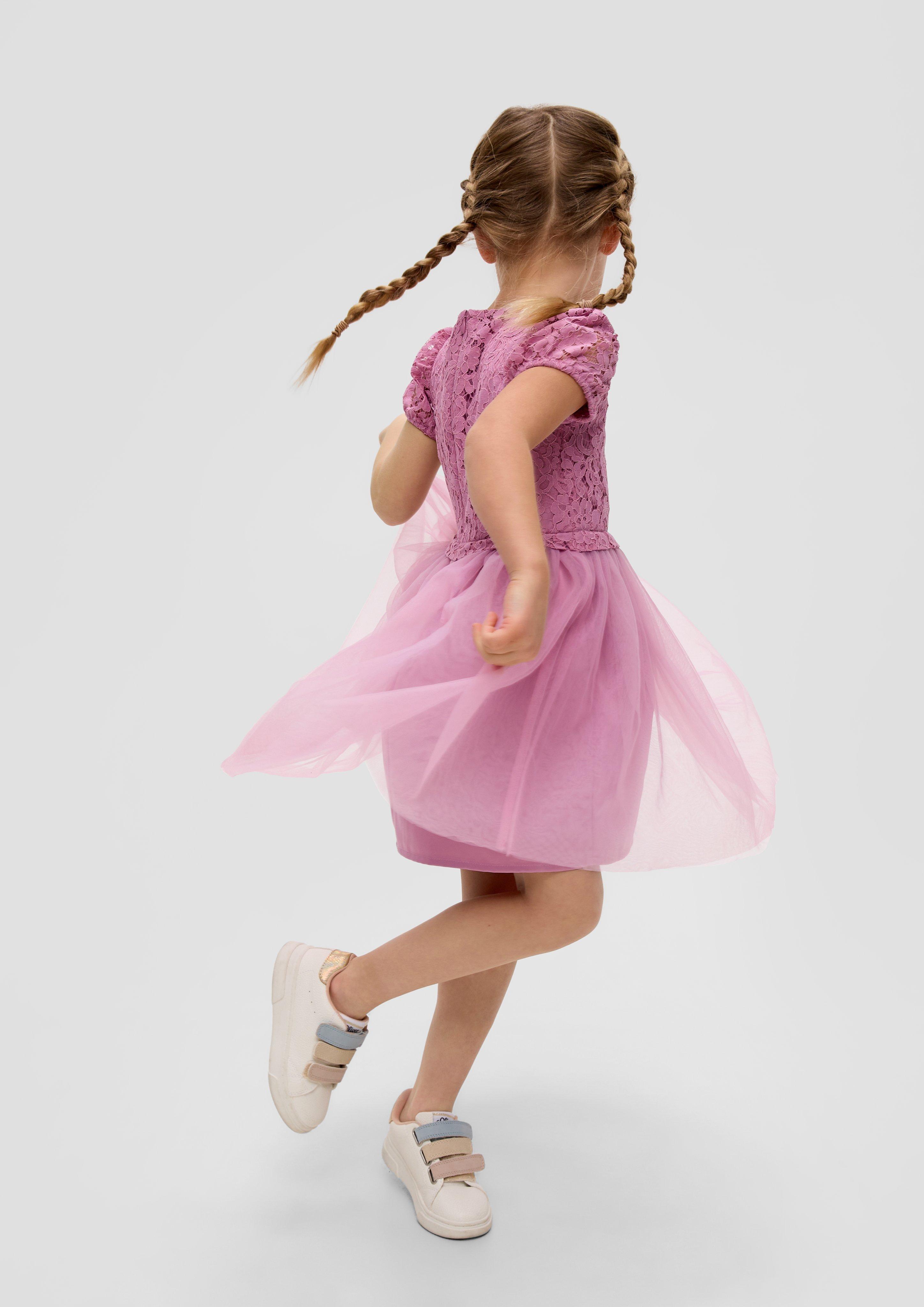 Festliches Kleid aus Spitze und Tüll  2140053-4410