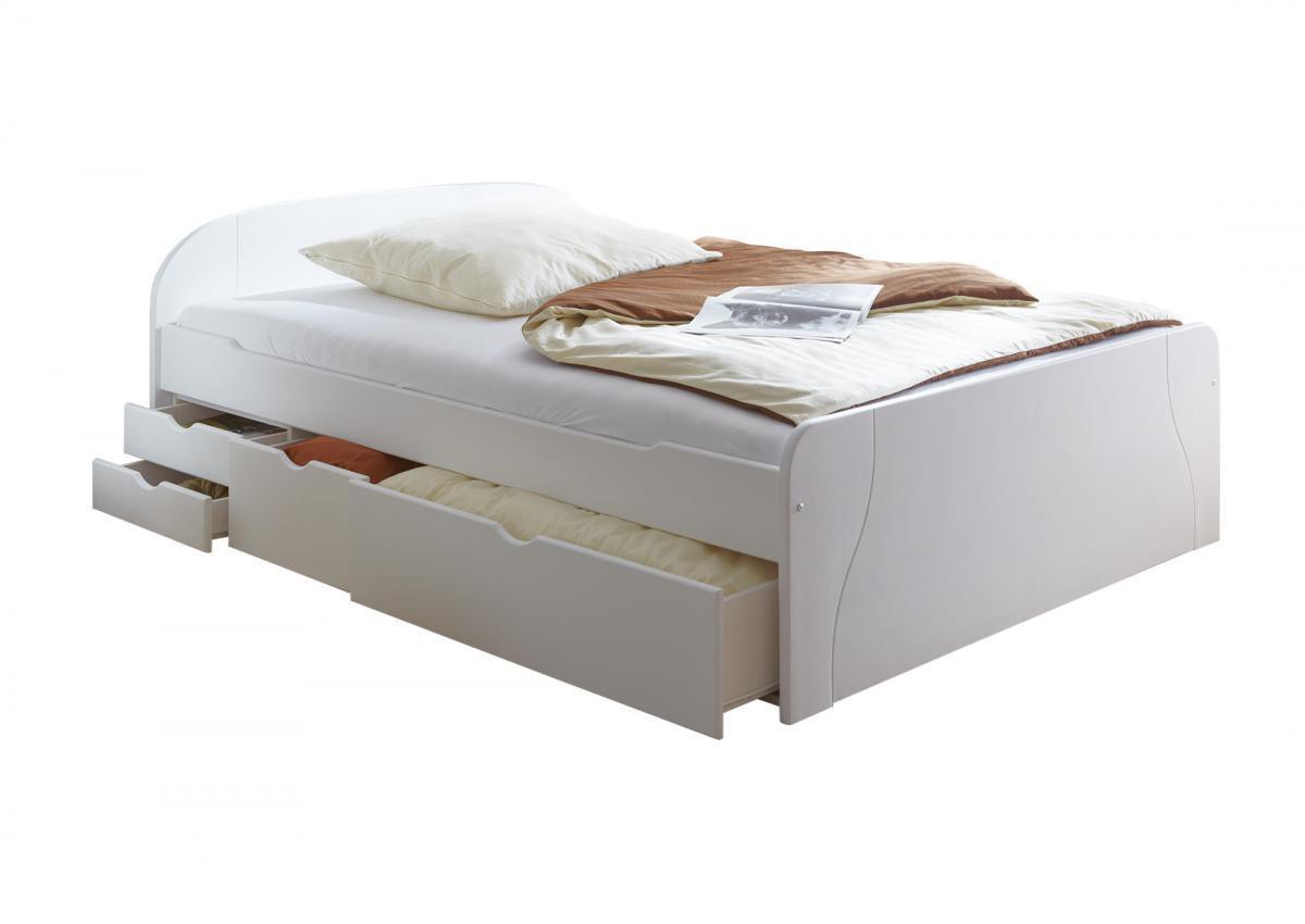 Ticaa Doppelbett mit Schubkästen 
