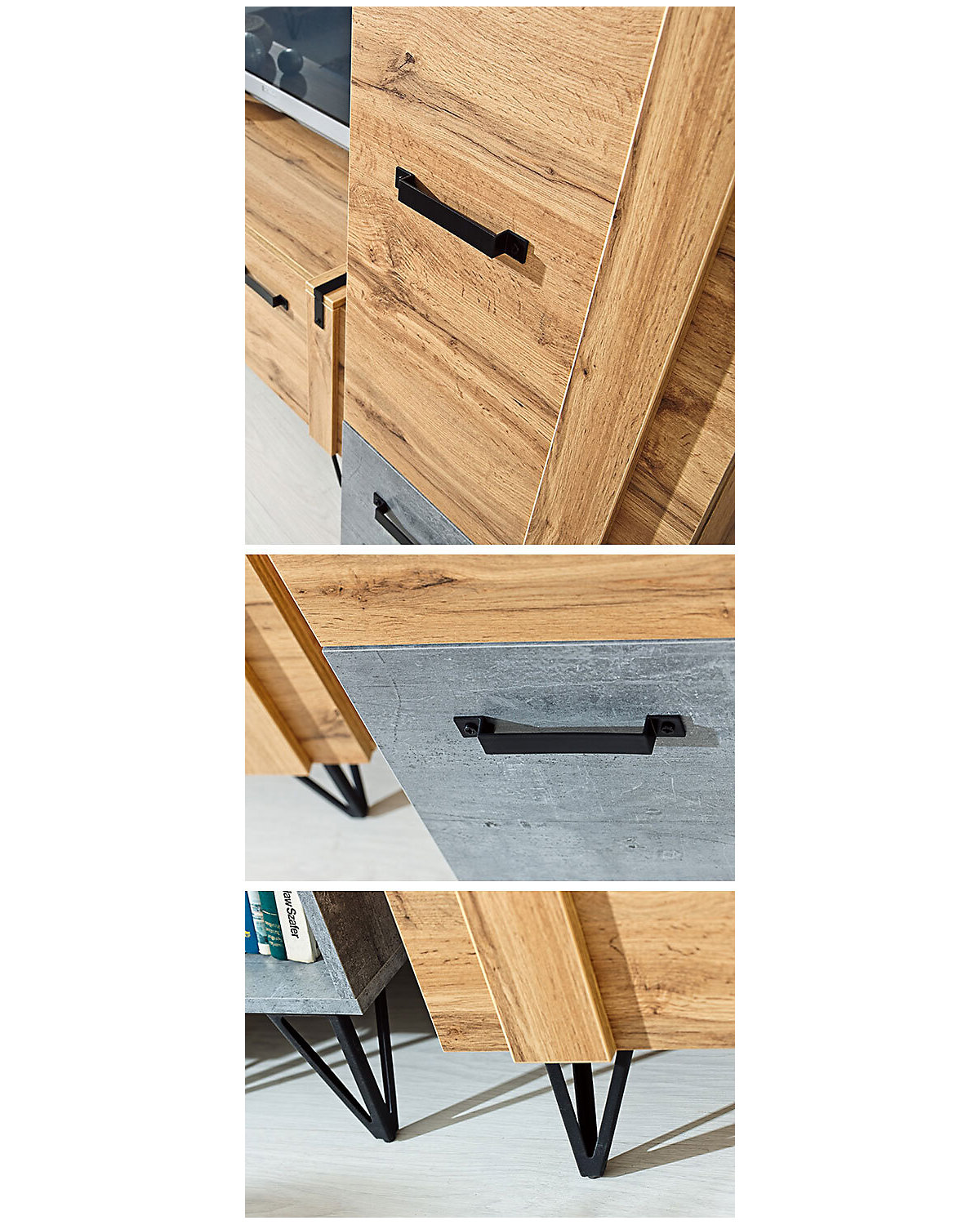 Kleiderschrank Stauraumschrank Milenium 45cm 2-türig