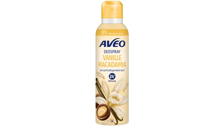 AVEO Deospray Vanilla Macadamia 24h 200 ml