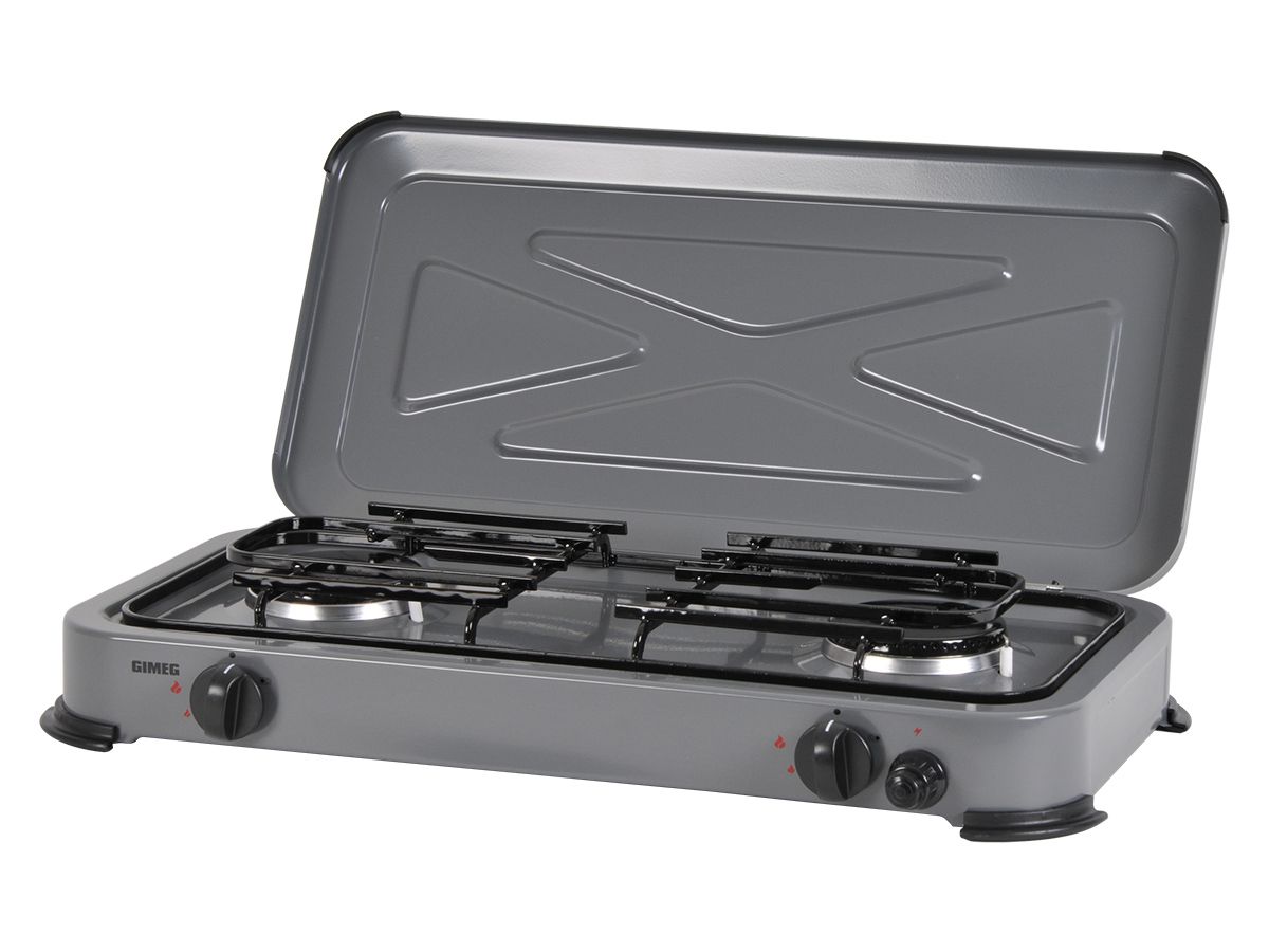 Gimeg DuoGrill 2-flammiger Gaskocher
