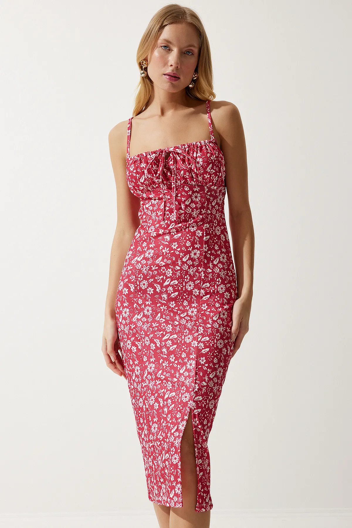 Happiness İstanbul  Kleid - Rosa - Bodycon