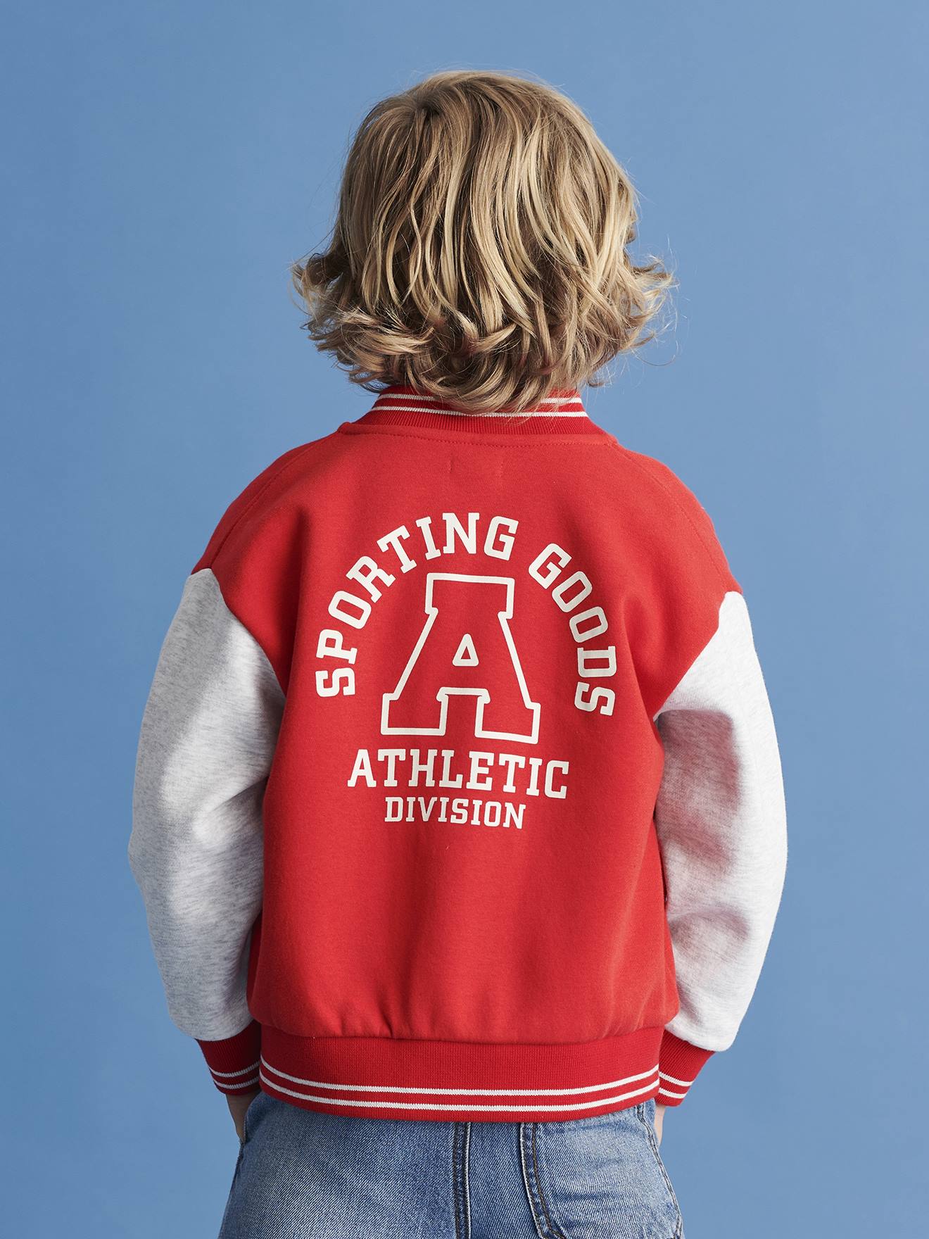 Vertbaudet Jungen Sweatjacke Oeko-Tex - rot