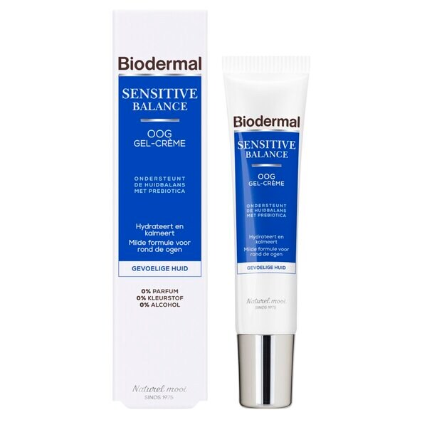 Biodermal Sensitive Balance -silmänympärysvoide 15ml - Herkälle iholle