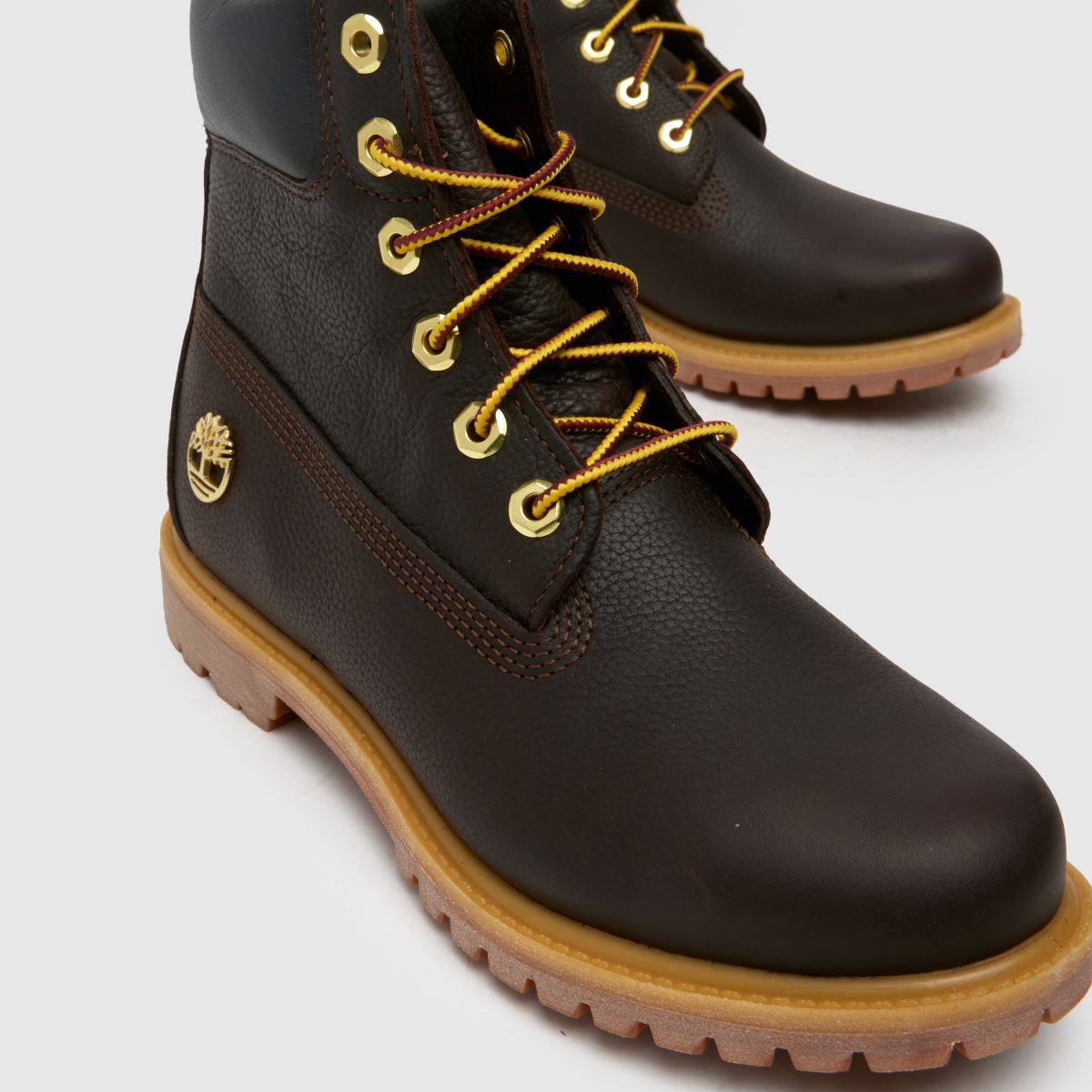Timberland – Premium 6-tums stövlar i mörkbrun