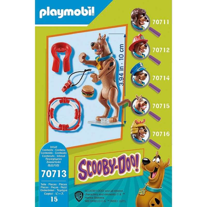 70713 Playmobil Scooby doo sauveteur des mers