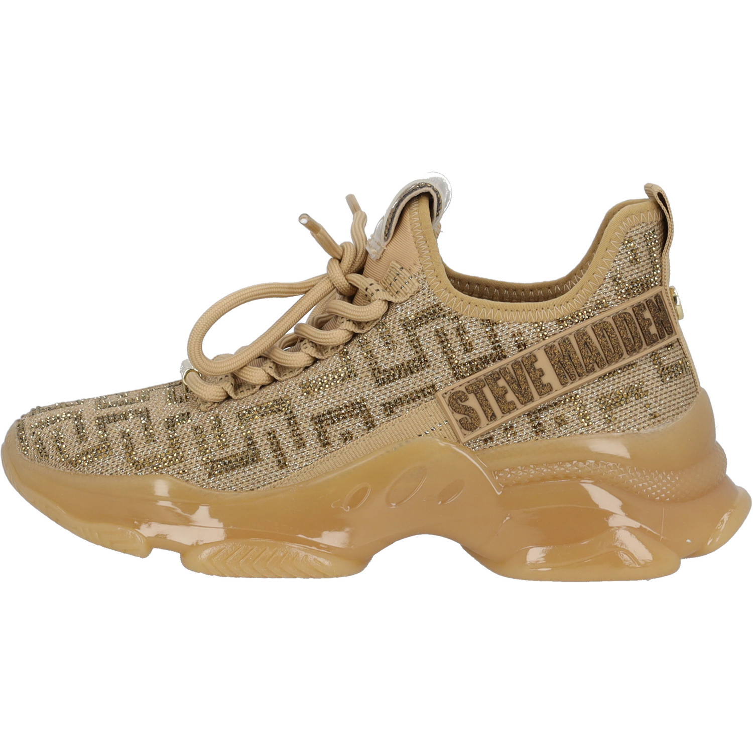 Steve Madden Maxout SM11002264, Schnürschuhe, Damen, Beige (Sesame)