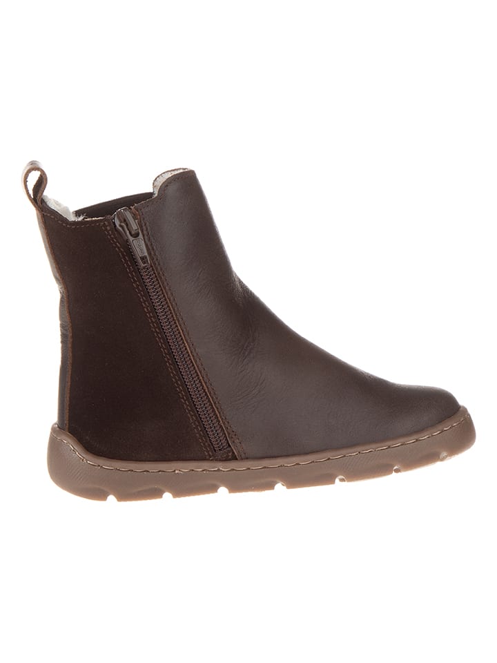 POM POM Leder-Barfußschuhe in Braun günstig kaufen