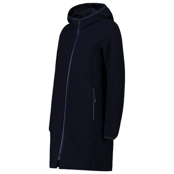 CMP - Women's Parka Fix Hood Bonded Wooltech - Mantel