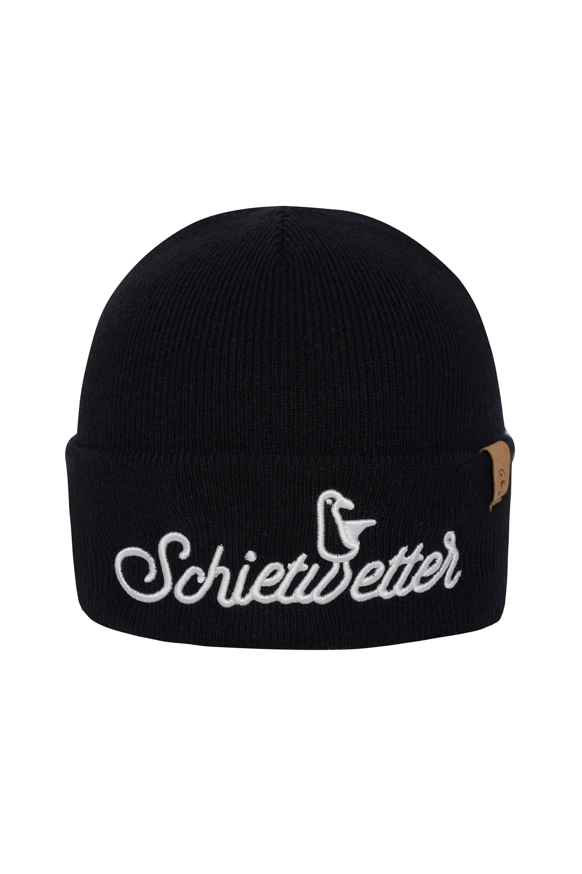 SCHIETWETTER  Mütze - Schwarz - Unifarben