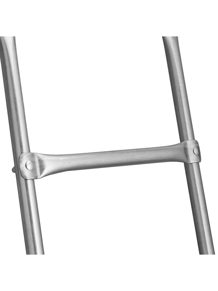 relaxdays Trampolin Leiter in Silber - 76 cm günstig kaufen onesize