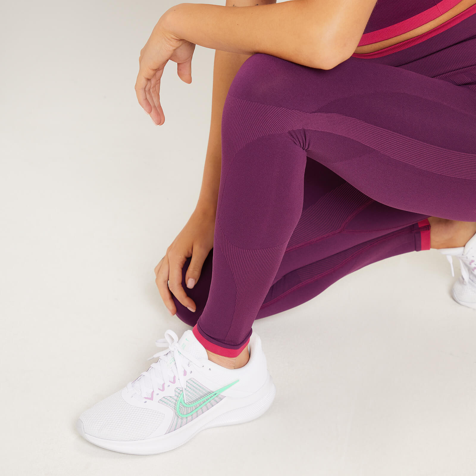 Legging sans coutures MP Adapt pour femmes – Violet foncé