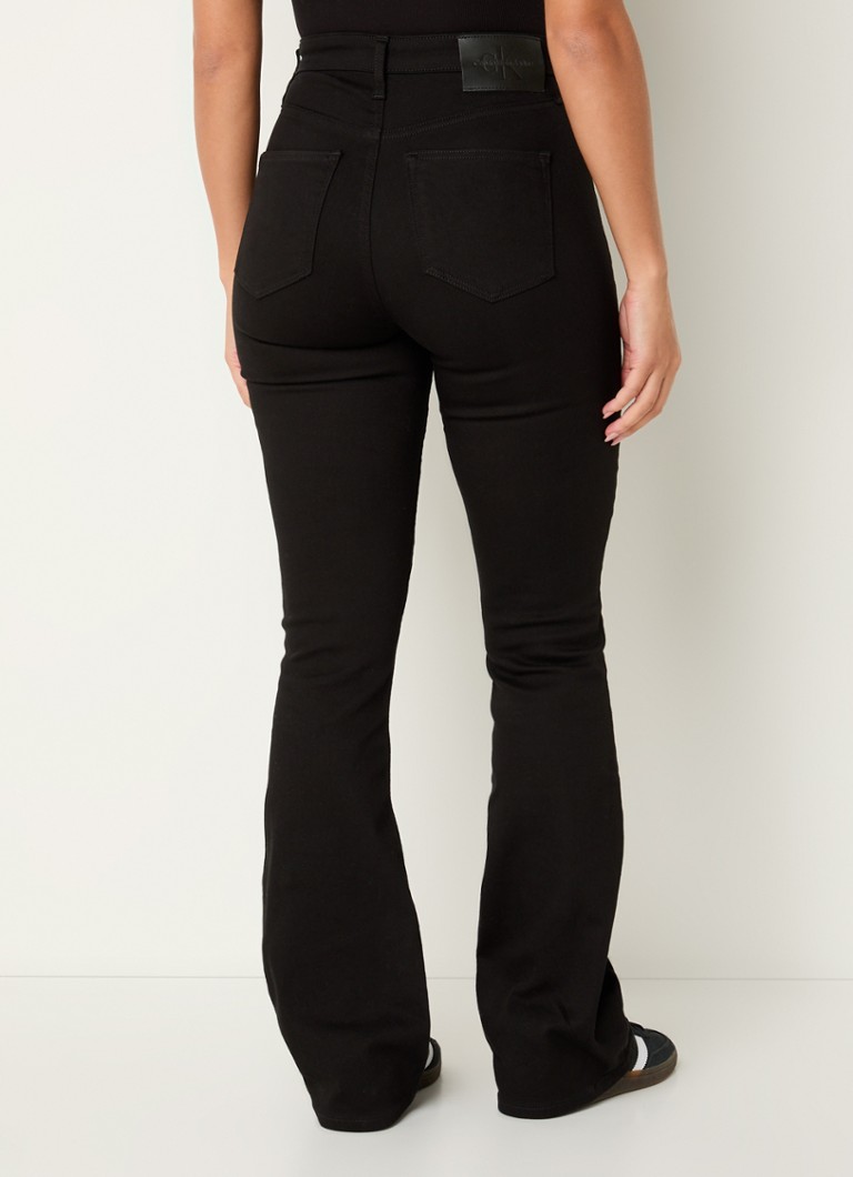 Calvin Klein High waist bootcut jeans with colored wash