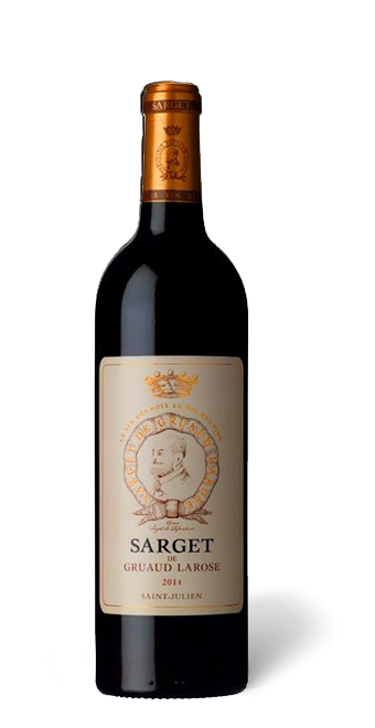 Bordeaux Sarget de Gruaud Larose Second vin du Château Gruaud Larose Saint-Julien  2014  75 cl - Rouge