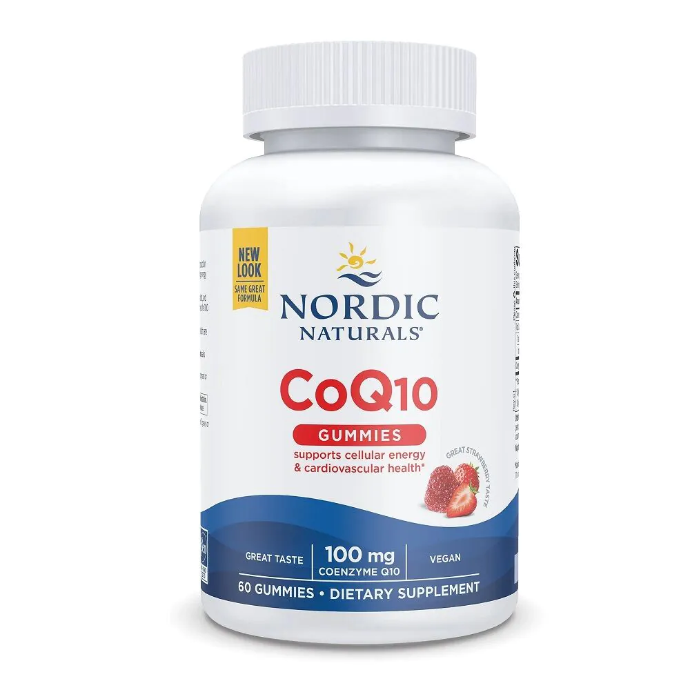 Nordic Naturals CoQ10 gumene bombone 100 mg jagoda