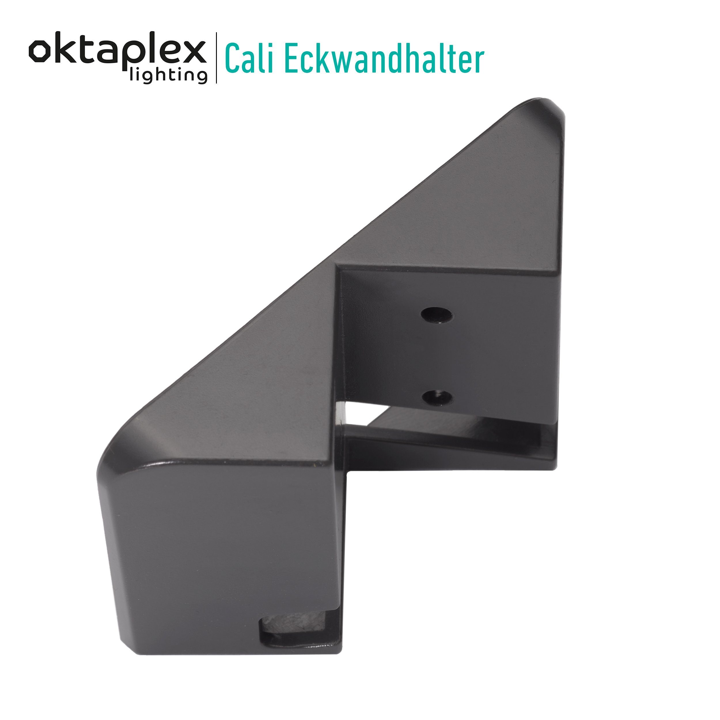 Oktaplex lighting LED Außen-Wandleuchte Cali, Zubehör, ohne Leuchtmittel, Warmweiß, Eckhalterung für Cali und Cali Dos