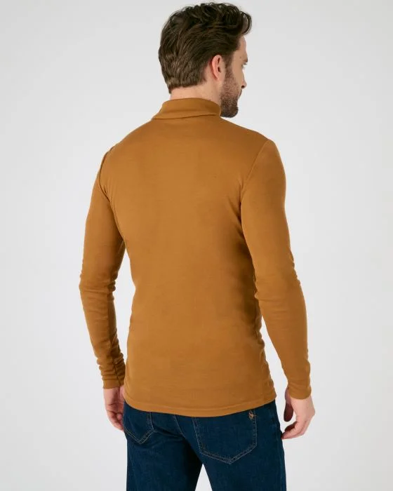 Tee-shirt fine côte manches longues Thermolactyl