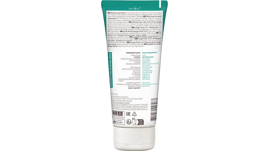Weleda Energy Fresh Duschgel for Men 200 ml