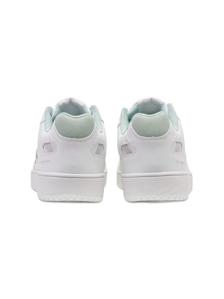 Hummel Hummel Schnürsenkel Sneaker St. Power Damen in WHITE/ERAYISH GREEN günstig kaufen