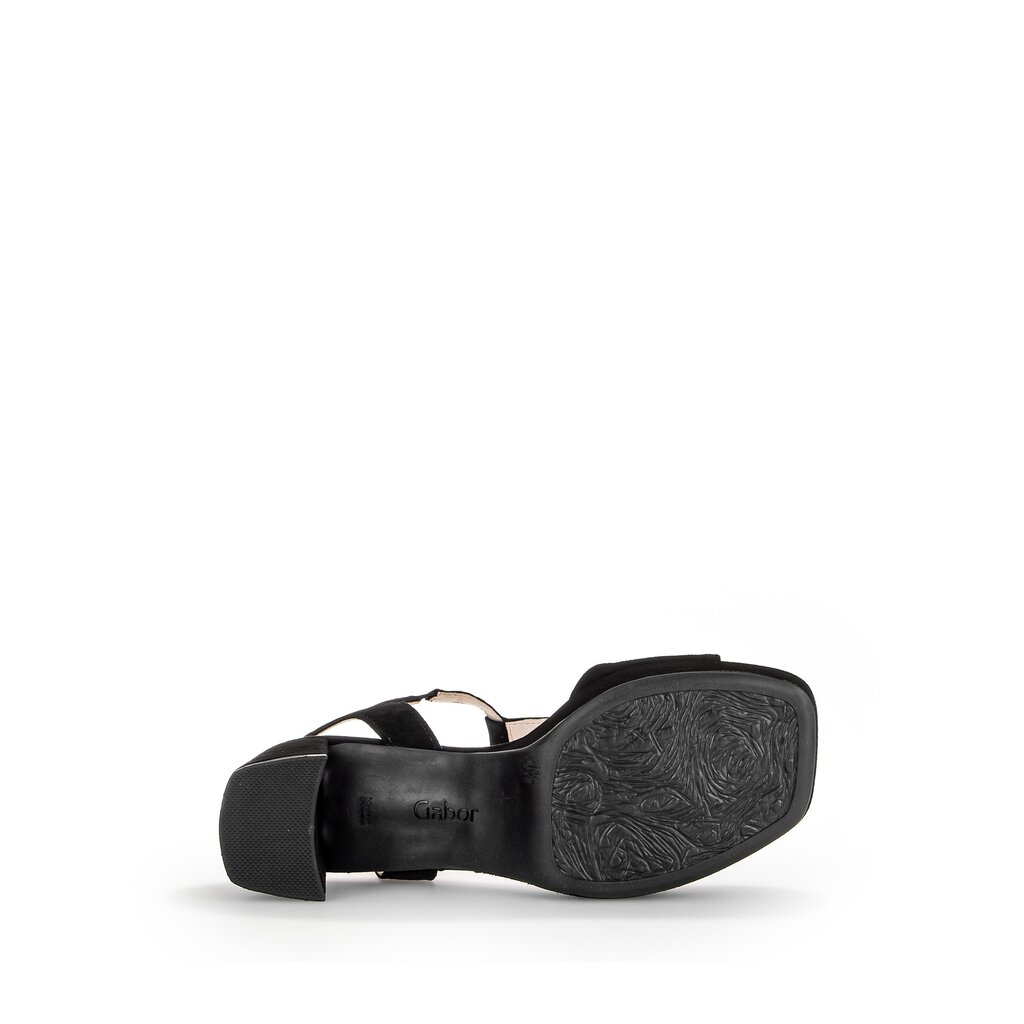Gabor comfort Plateau Sandale schwarz