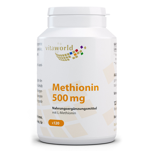 METHIONIN 500 mg Kapseln  120 St  Kapseln