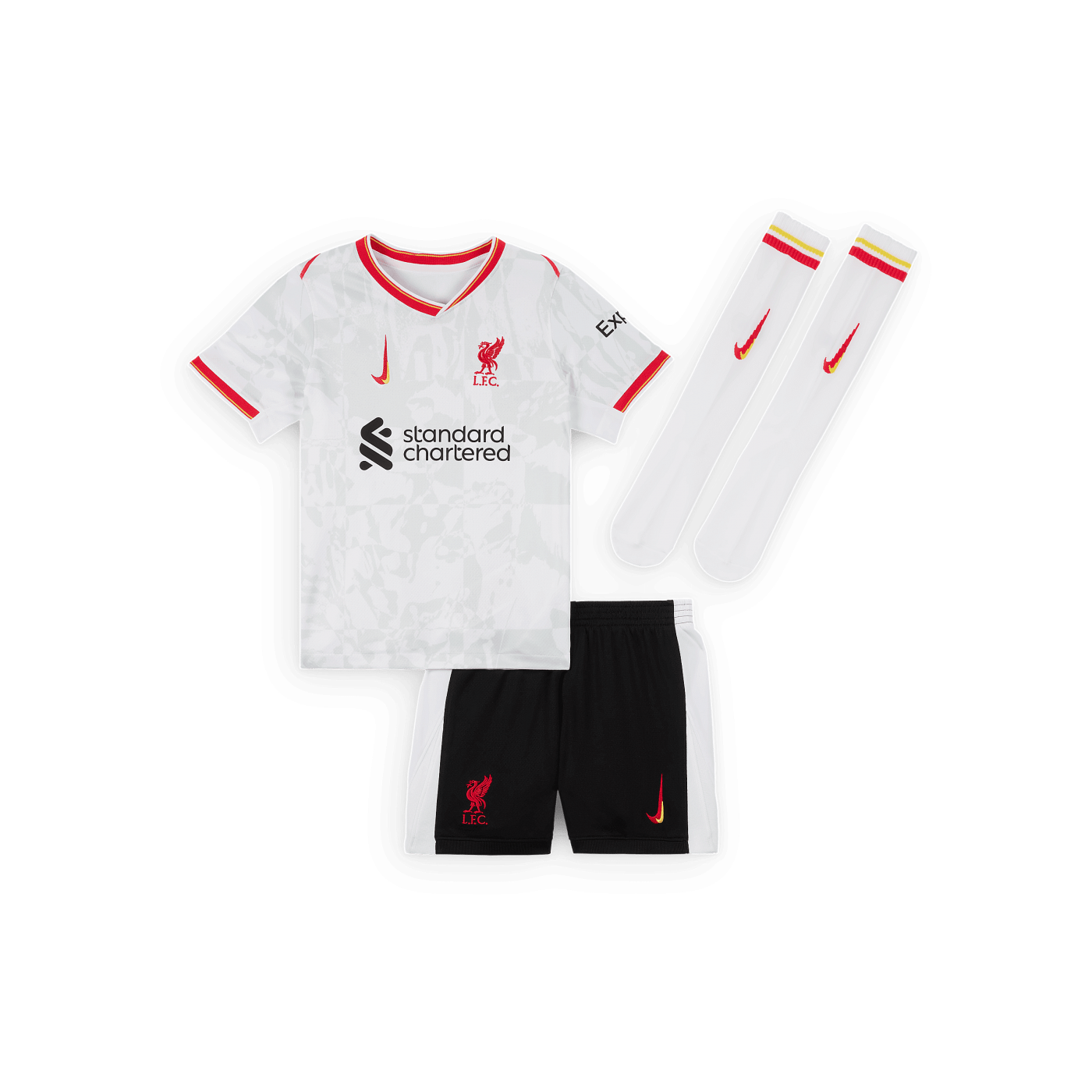 Nike FC Liverpool Minikit 3rd 2024/2025 Weiss F101