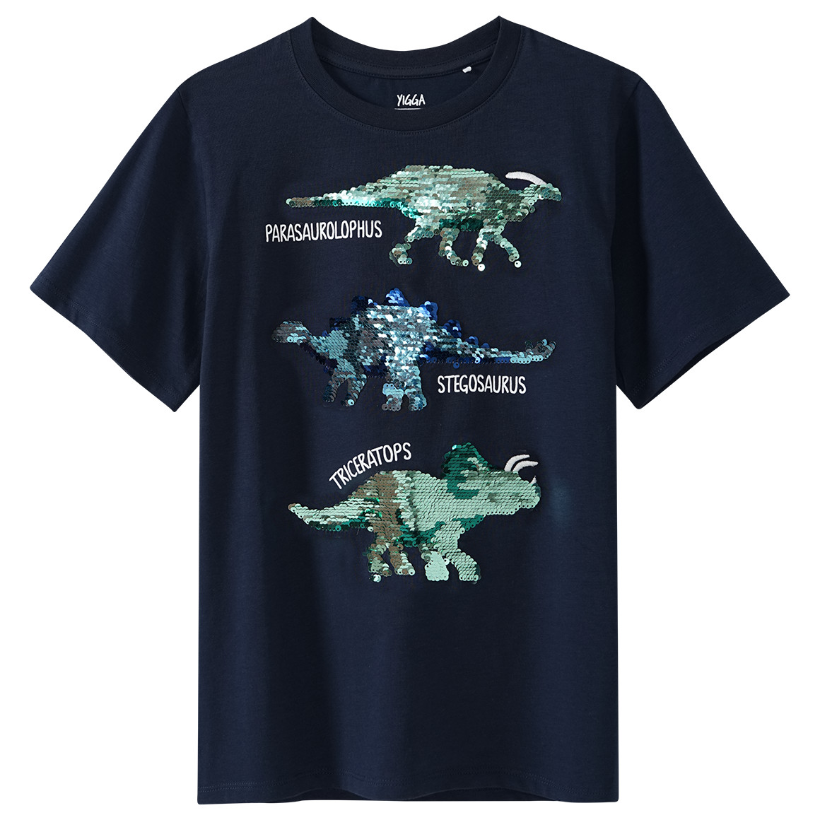 Jungen T-Shirt mit Wendepailletten