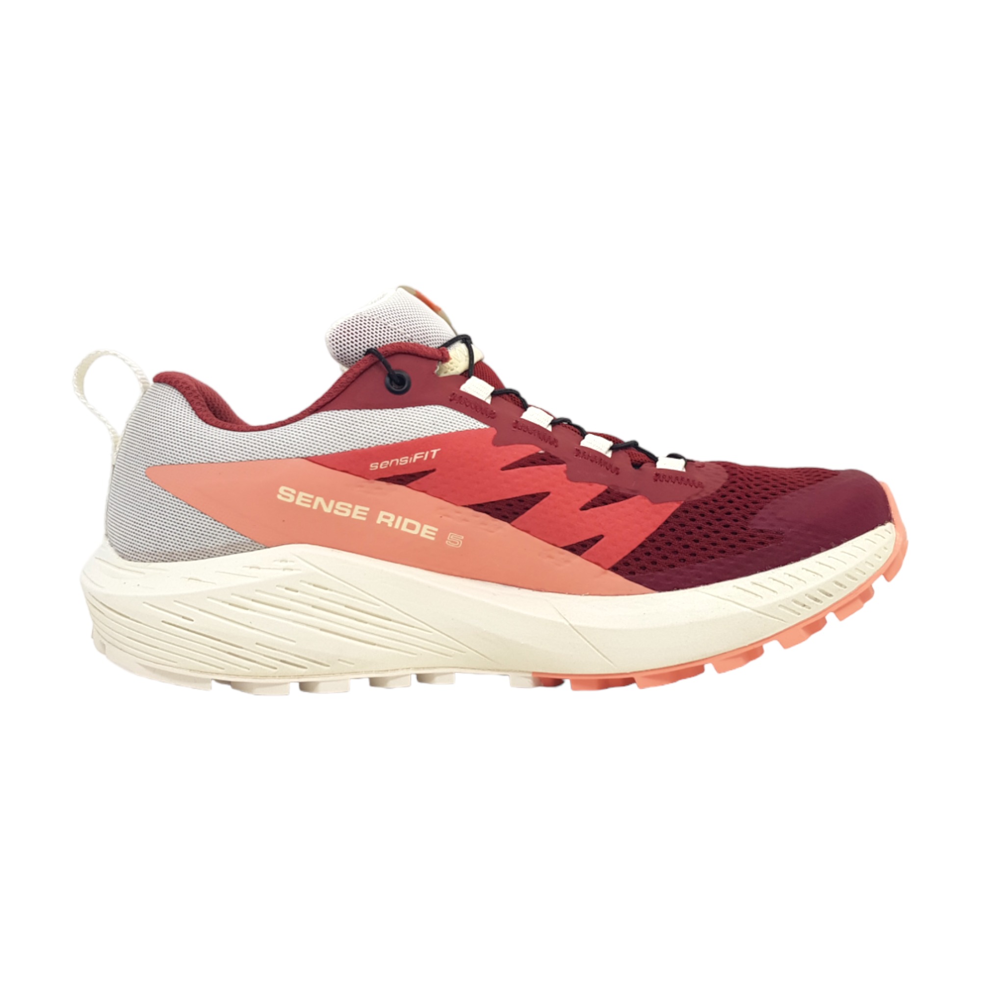 Salomon Sense Ride 5 GTX W L4731450022 Rot syrah/ vanilla ice/ peach
