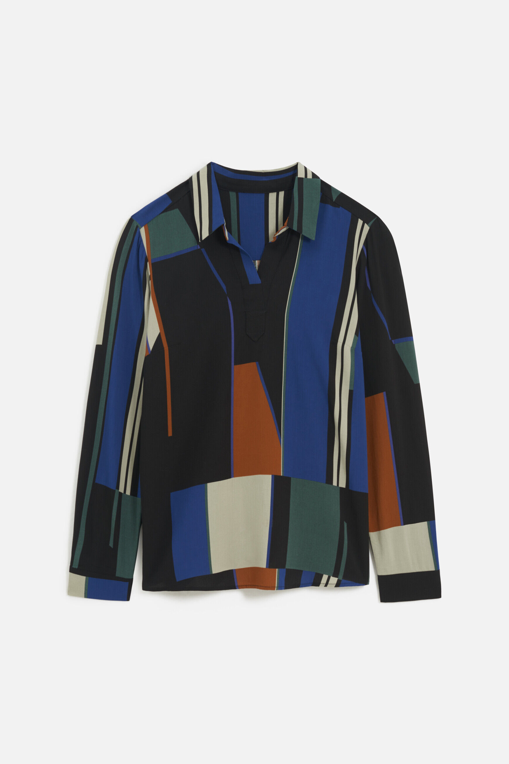 Blouse lovely1 bleu electrique femme