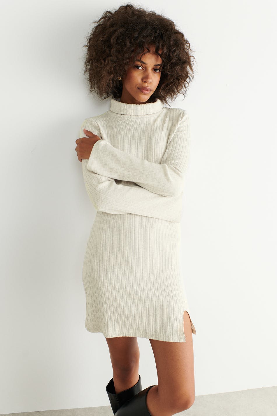 Turtleneck dress