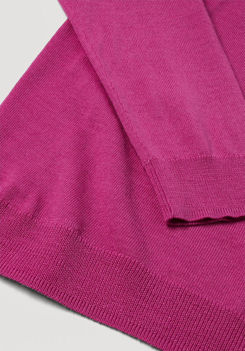Rundhals-Pullover aus reiner Bio-Merinowolle