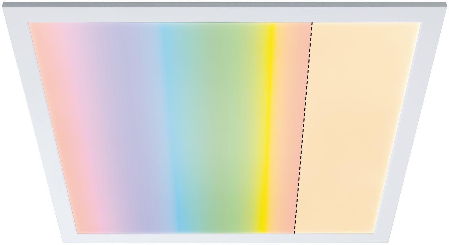 Paulmann LED Panel Amaris, LED fest integriert, Warmweiß