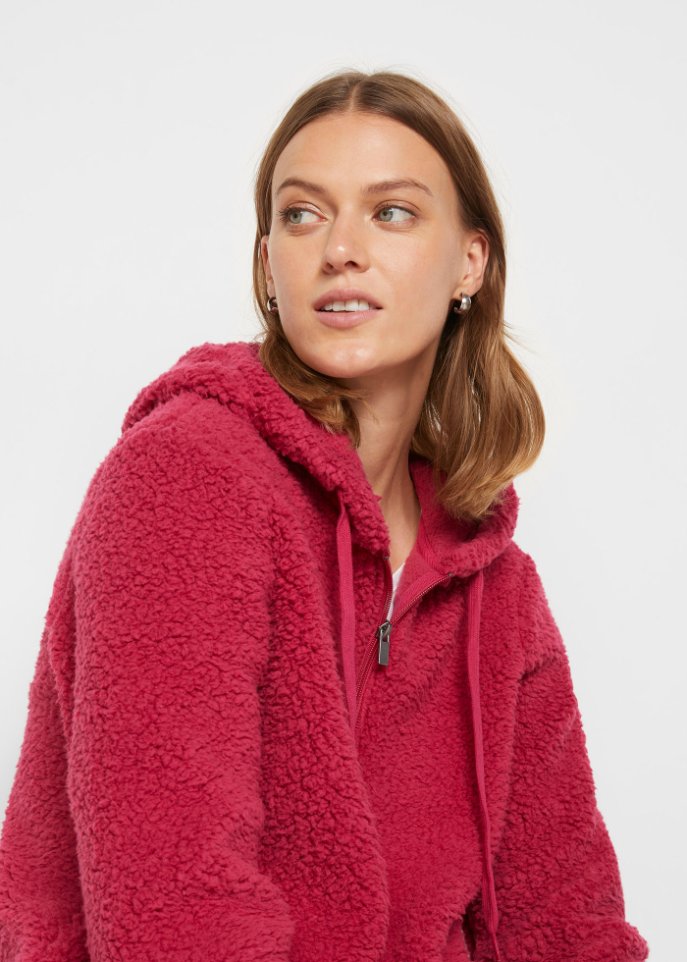 Teddy-Fleeceshirt, Pullover