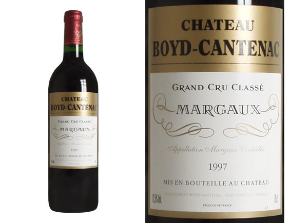 Château Boyd Cantenac Rouge 1997, Troisième Cru Classé En 1855 Bordeaux Margaux