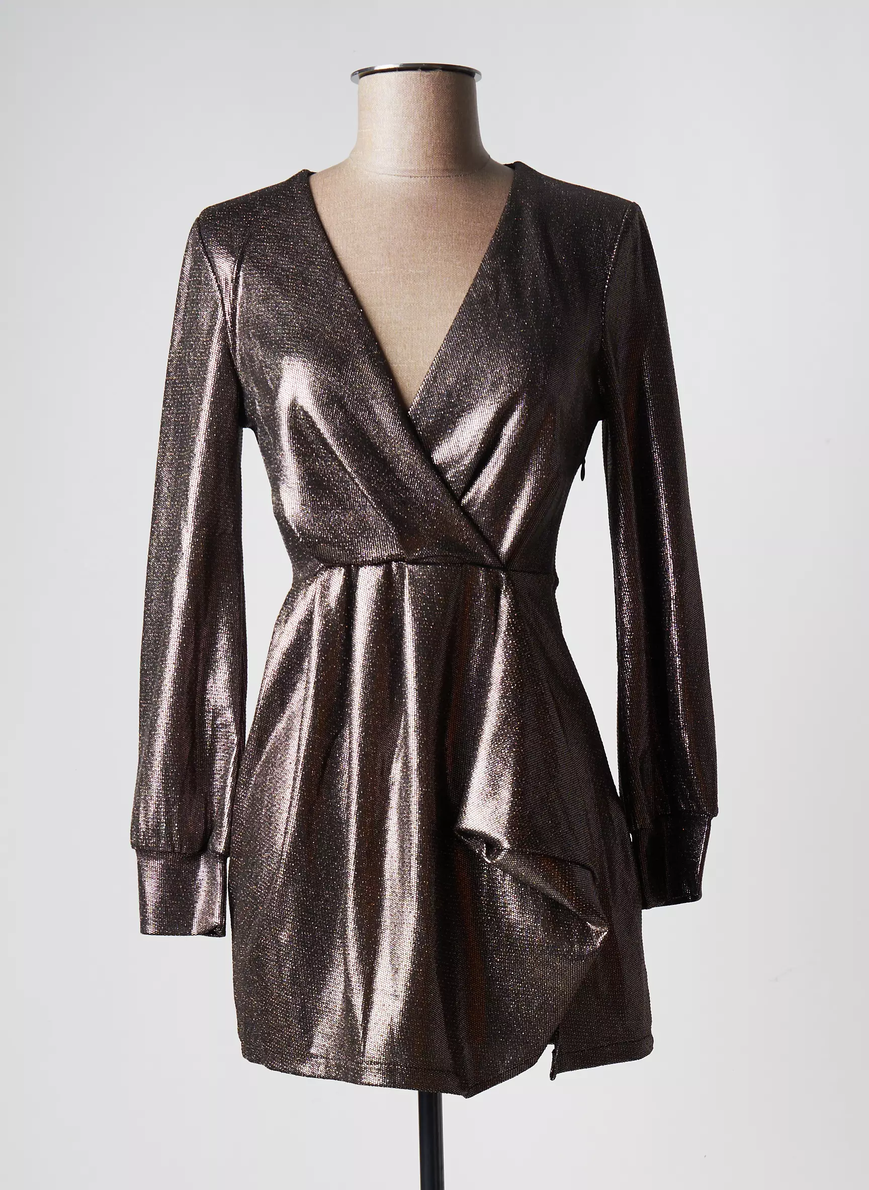 Ootd Robes Courtes Femme couleur gris