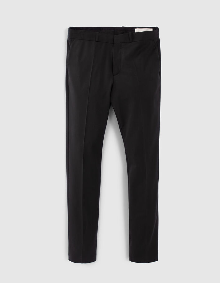 Pantalon de costume SLIM noir TRAVEL SUIT Homme