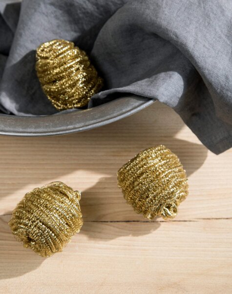 Simple Goods Brass Scrub 3er Pack Reinigungsbürste