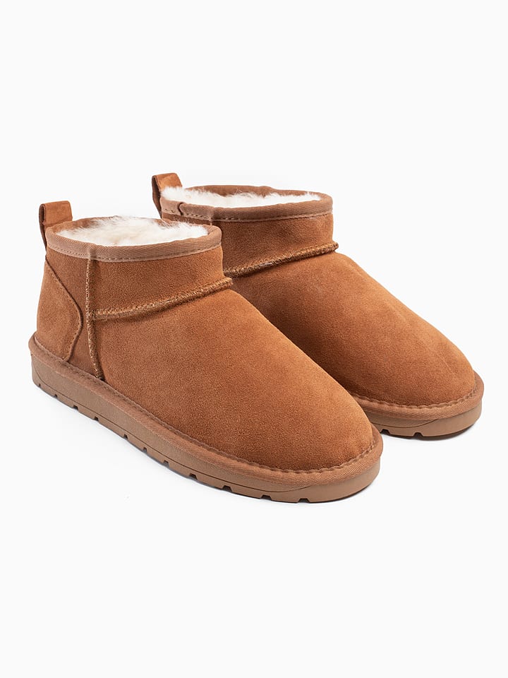 NICEBAY Leder-Winterboots 