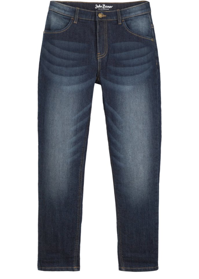 Jungen Thermojeans mit Fleecefutter, Slim Fit