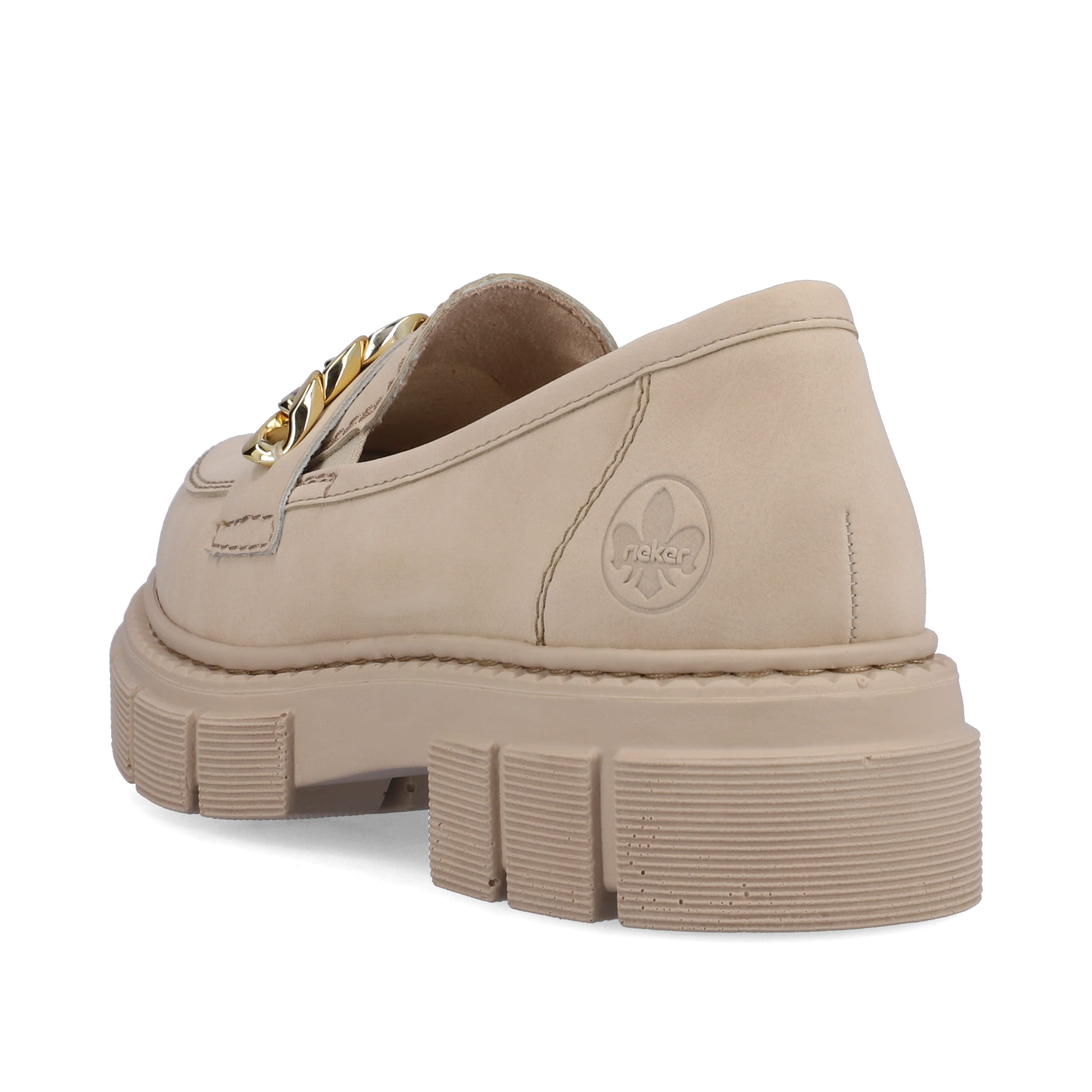 Rieker Damen Loafer hellbeige