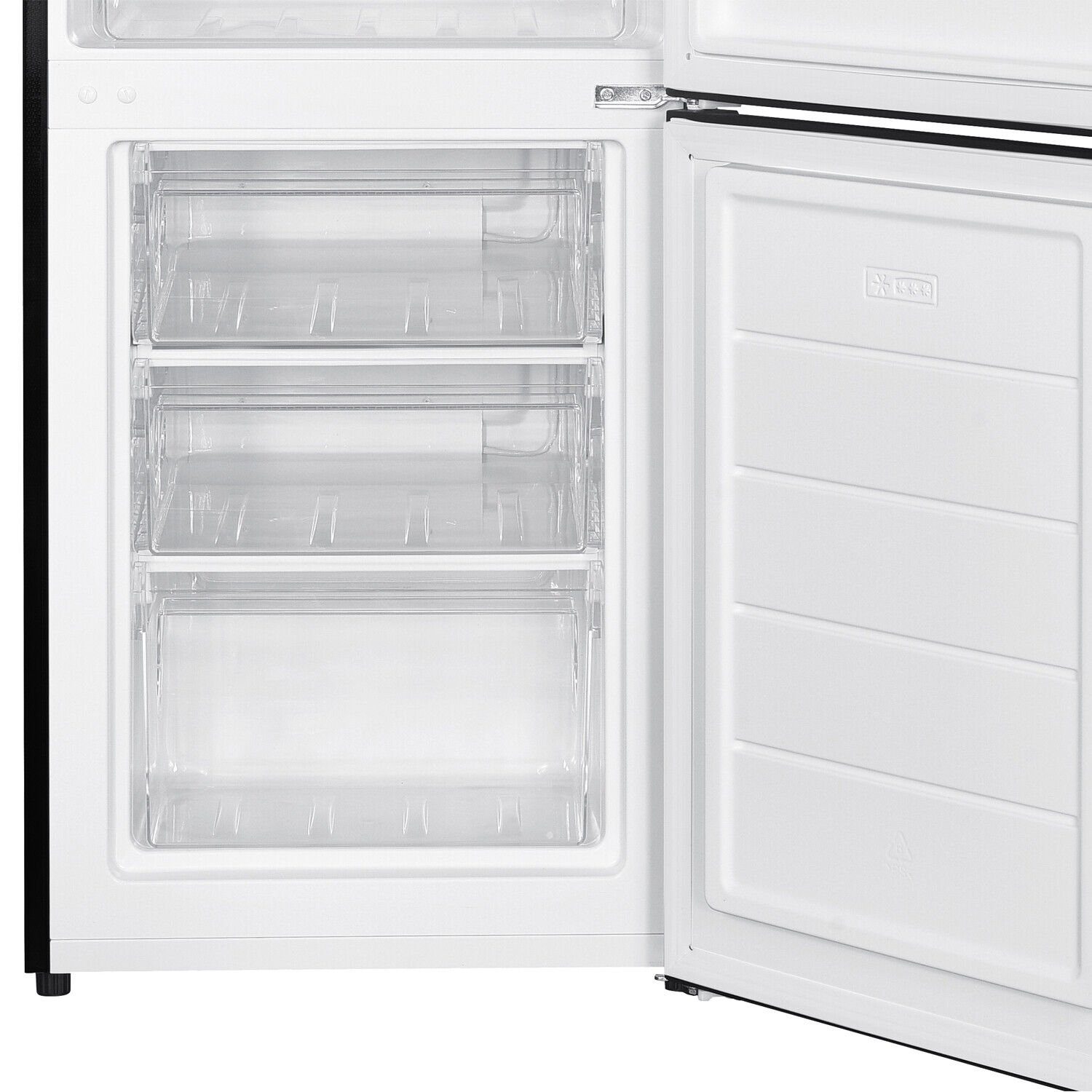 Geratek Kühl-/Gefrierkombination Valdez KG2310B, 178 cm hoch, 55 cm breit, 4**** Gefrierteil / Türanschlag wechselbar / 40dB(A) leise